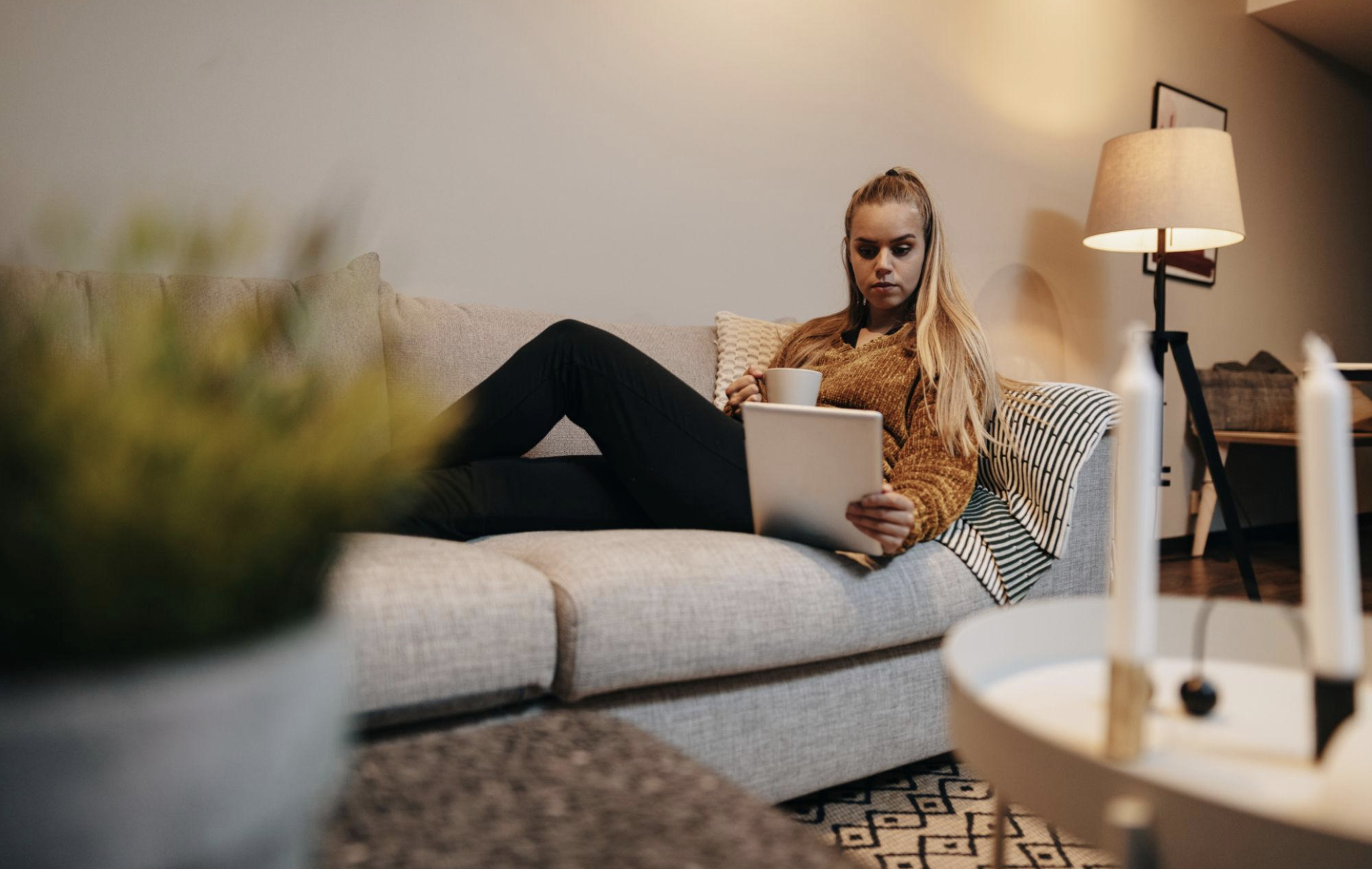 Online terapi hjemmefra i rolige omgivelser