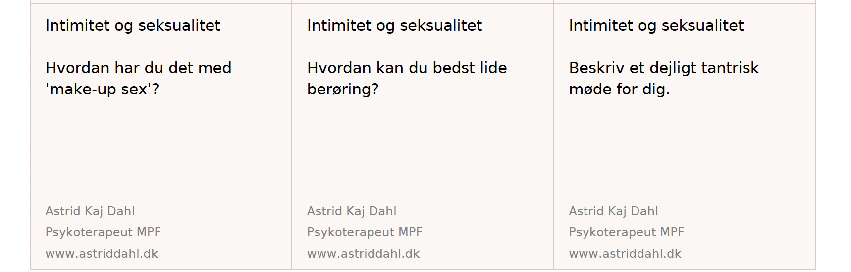 Samtalekort